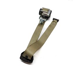 2013 MERCEDES ML350 (W166) REAR LEFT SEAT SEATBELT RETRACTOR (BEIGE) — exact item pictured